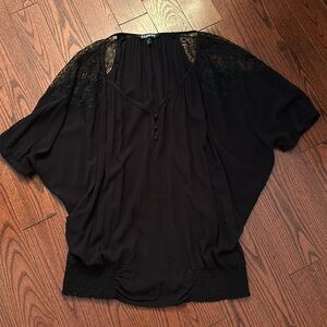 Express BlackLace Blouse